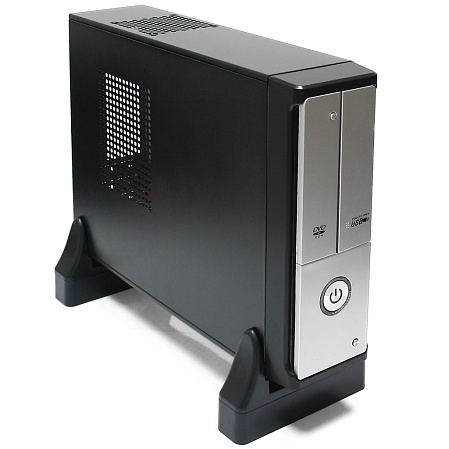 Корпус MiniITX Exegate MI-206 300W Silver-Black