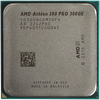 Процессор AMD Athlon 300GE, 3.4ГГц, 2-ядерный, L3 4МБ, Сокет AM4, OEM