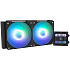 Система водяного охлаждения Zalman Alpha2 SE A24 Black ARGB (S1150/1155/S1151/1200/1700/1851, AM4, AM5)