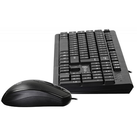 Клавиатура+мышь Oklick 640M Black
