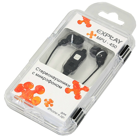 Гарнитура Explay MPU-450 iPhone-черная