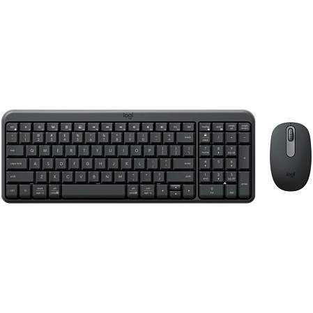 Клавиатура+мышь Logitech Wireless MK250 Compact Black