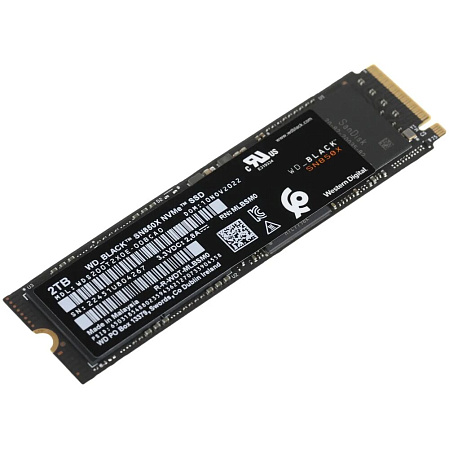 Внутренний SSD-накопитель 2000Gb Western Digital Black SN850X (WDS200T2X0E) M.2 2280 PCIe NVMe 4.0 x4