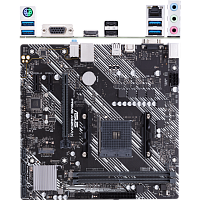 Материнская плата ASUS Prime A520M-K A520 Socket AM4 2xDDR4, 4xSATA3, RAID, 1xM.2, 1xPCI-E16x, 4xUSB3.2, D-Sub, HDMI, Glan, mATX