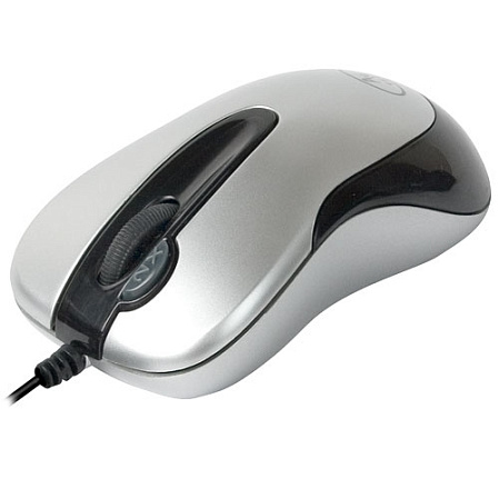 Мышь A4Tech X5-60MD-1, USB, мини, серебро