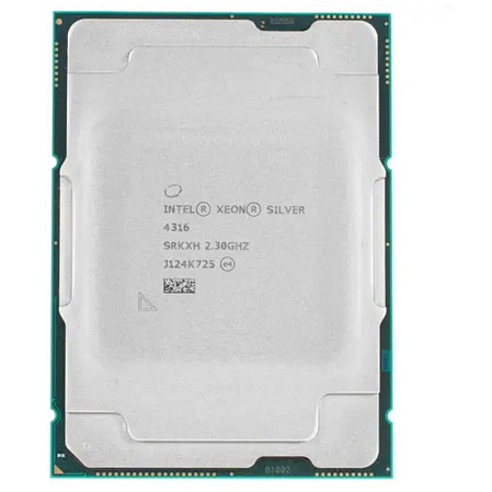 Процессор Intel Xeon Silver 4316 (2.3GHz) 30Mb S4189 Oem
