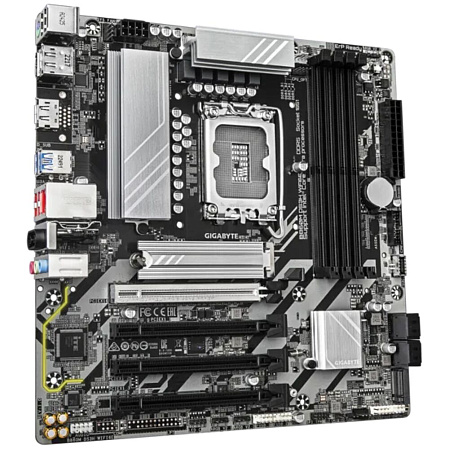 Материнская плата Gigabyte B860 DS3H WIFI6E B860 Soc-1851 4xDDR5, 4xSATA3, RAID, 1хM.2, 5xPCI-E16x, 1xUSB3.2, 1xUSB3.2 Type C, DP, HDMI, WiFi, 2.5Glan, ATX