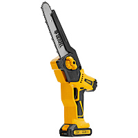 Аккумуляторная пила Denzel СCS-200BL, шина 200 мм, Li-Ion, 20 В 58653