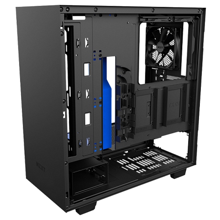 Корпус ATX Miditower NZXT H500 CA-H500B-BL Black/Blue