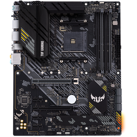 Материнская плата ASUS TUF Gaming B550-Plus B550 Socket AM4 4xDDR4, 6xSATA3, RAID, 2xM.2, 2xPCI-E16x, 5xUSB3.2, 1xUSB3.2 Type C, DP, HDMI, 2.5Glan, ATX