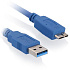 Кабель USB3.0 тип А(m)-microB(9P) 0,5м.