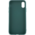 Чехол для Apple iPhone Xs Brosco Colourful, накладка, зеленый