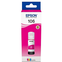Чернила EPSON 106M Magenta для L7160/L7180 70мл C13T00R340