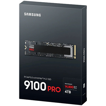 Внутренний SSD-накопитель 4000Gb Samsung 9100 Pro (MZ-VAP4T0BW) M.2 2280 PCI-E 5.0 x4