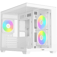 Корпус MicroATX Miditower Ocypus Gamma C54 WH ARGB White