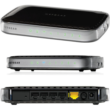 Беспроводной маршрутизатор NETGEAR WNR1000, 802.11n, 150Мбит/с, 2.4ГГц, 4xLAN, 1xWAN
