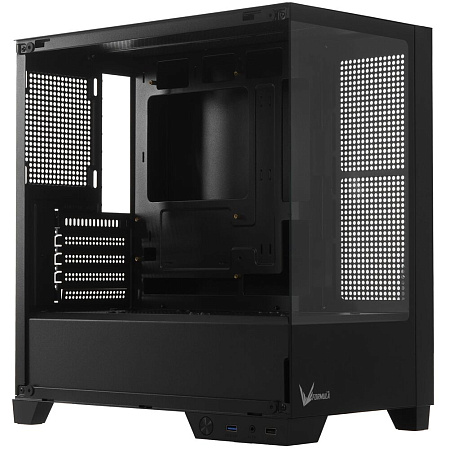 Корпус MicroATX Minitower Formula Crystal Z1M Black