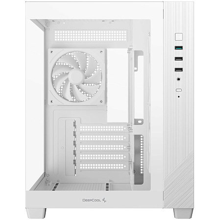 Корпус MicroATX Minitower Deepcool CG330 3F WH белый