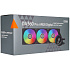 Система водяного охлаждения PcCooler DA360 Pro ARGB Digital BK Black S115x/1200/1700/1851/1954/AM4/AM5 Ret
