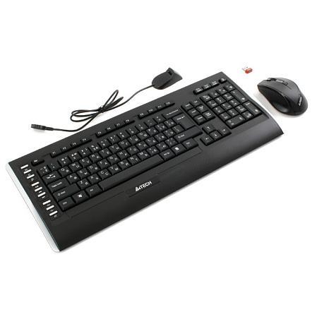 Клавиатура+мышь A4Tech 9300F Black USB