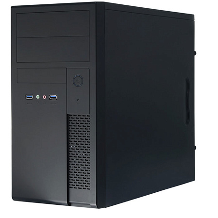 Корпус ATX Miditower Chieftec Libra XT-01B-OP Black