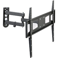 Кронштейн наклонно-поворотный Hama R1 118157 37-75' до 30кг Vesa до 600x400 черный