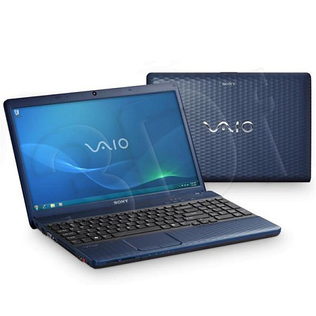 Ноутбук Sony VPC-EH2J1R/L i3-2330M/4GB/320GB/NV 410M/DVD/15.5"/WF/BT/Win7 HB64 Blue