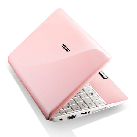 Нетбук Asus EEE PC 1005P Atom N450/2Gb/160Gb/4400mAh/10,1"/Pink/Win 7 Starter