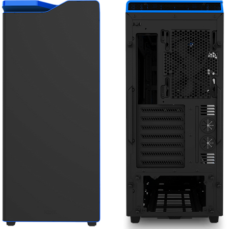 Корпус ATX Miditower NZXT H440 Window CA-H442W-M4 Black/Blue
