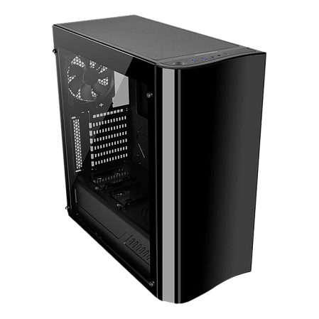 Корпус ATX Minitower Thermaltake View 22 Tempered Glass (CA-1J3-00M1WN-00) Black