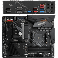 Материнская плата Gigabyte B550 AORUS Elite V2 Socket-AM4 AMD B550 4xDDR4, 4xSATA3, RAID, 2xM.2, 3xPCI-E16x, 6xUSB3.2, DP, HDMI, Glan, ATX Ret