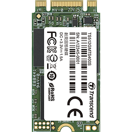Внутренний SSD-накопитель 256Gb Transcend 2242 TS256GMTS400S M.2 SATA3