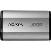 Внешний SSD-накопитель 2Tb A-DATA SSD810 SD810-2000G-CSG (SSD) USB 3.1 Type C серебристый