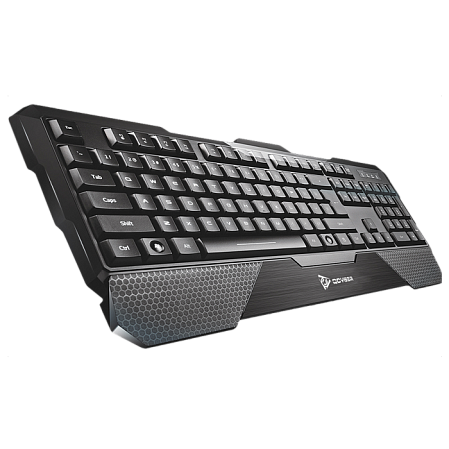 Клавиатура Qcyber Technic Black USB Gamer Led