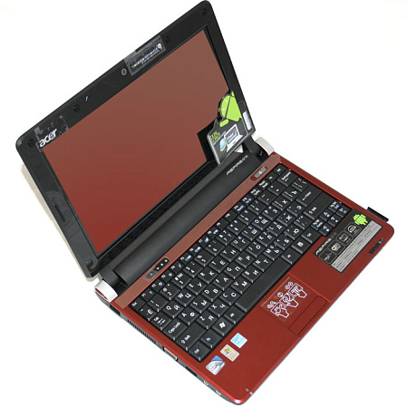 Нетбук Acer Aspire One D AOD250-0BR Atom-N270/1G/160/XP/10"/Red (LU.S700B.131)