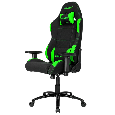 Кресло для геймера AKRacing K7012 черно-зеленое