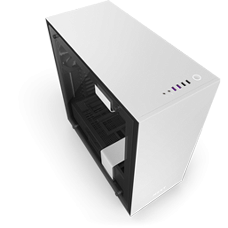 Корпус ATX Miditower NZXT H700i Smart CA-H700W-WB White