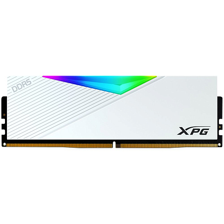 Модуль памяти DIMM 16Gb DDR5 PC48000 6000MHz ADATA Lancer RGB White (AX5U6000C3016G-DCLARWH)
