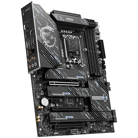 Материнская плата MSI Z890 Gaming WiFi6E Z890 Soc-1851 4xDDR5, 4xSATA3, RAID, 3хM.2, 4xPCI-E16x, 6xUSB3.2, 1xUSB3.2 Type C, DP, HDMI, WiFi, 2.5Glan, ATX