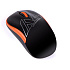 Мышь беспроводная A4Tech V-Track G3-300N Black/Orange беспроводная