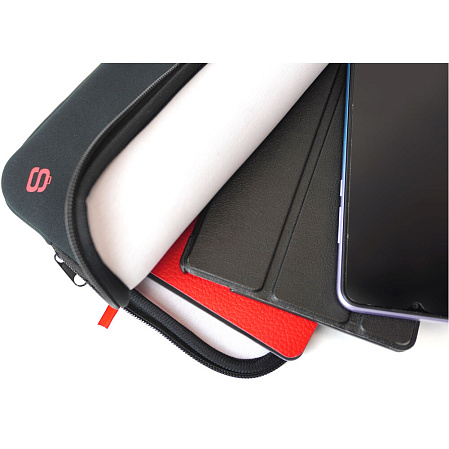 10" Папка для ноутбука Bagspace PS-810-10WT (черно-белая)