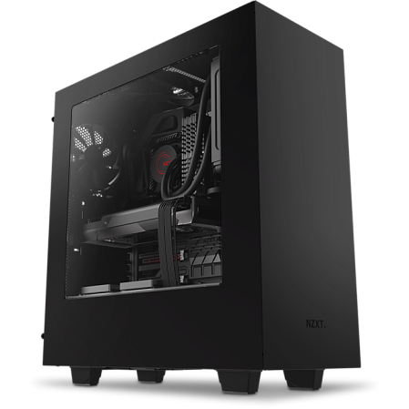 Корпус ATX Miditower NZXT S340 CA-S340W-B1 Black