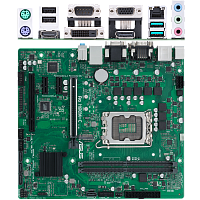 Материнская плата ASUS Pro H610M-C-CSM H610 Socket-1700 2xDDR5, 4xSATA3, 1xM.2, 1xPCI-E16x, 2xUSB3.2, D-Sub, DVI-D, DP, HDMI, Glan, mATX