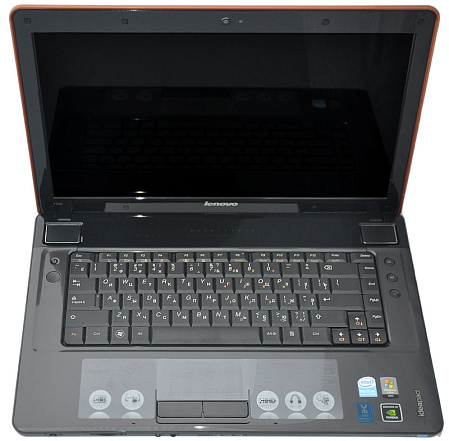 Ноутбук Lenovo IdeaPad Y550P-2A i5-520M/4G/320G/GT240M/15.6"/WF/BT/Cam/Win7 HP 64 bit  59-032542