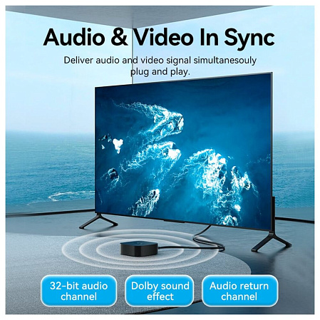 Кабель HDMI-HDMI v2.0 2.0м Vention (ALHSH)