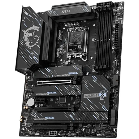 Материнская плата MSI Z890 Gaming WiFi6E Z890 Soc-1851 4xDDR5, 4xSATA3, RAID, 3хM.2, 4xPCI-E16x, 6xUSB3.2, 1xUSB3.2 Type C, DP, HDMI, WiFi, 2.5Glan, ATX