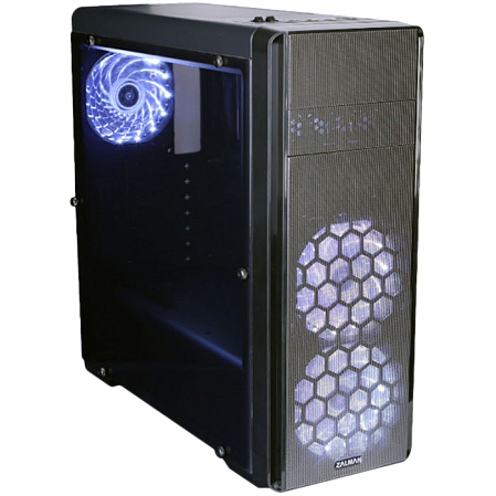 Корпус ATX Miditower Zalman N3 Black