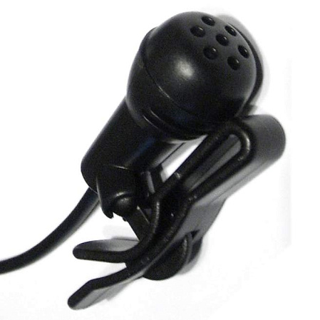 Микрофон  Genius MIC-01C Black с прищепкой