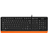 Клавиатура A4Tech Fstyler FK10 Black/Orange
