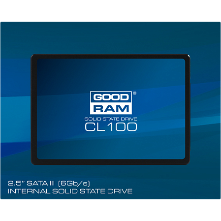 Внутренний SSD-накопитель 240Gb GOODRAM CL100 (SSDPR-CL100-240-G3) SATA3 2.5"